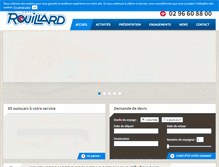 Tablet Screenshot of cars-rouillard.com
